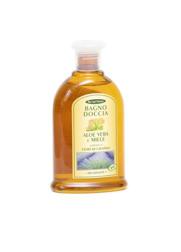 bagno doccia aloe vera e miele – fiori di lavanda – 300 ml