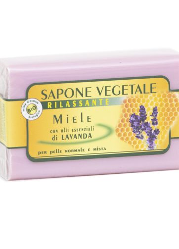 sapone vegetale miele e aloe vera – 150 gr.