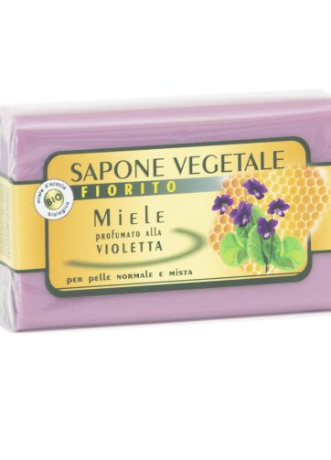 sapone vegetale miele e aloe vera – 150 gr.
