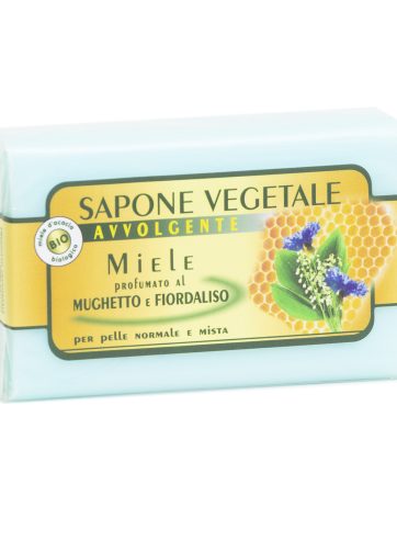 sapone vegetale miele e aloe vera – 150 gr.